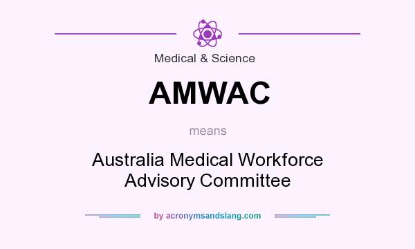 What does AMWAC mean? It stands for Australia Medical Workforce Advisory Committee