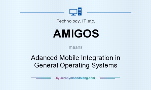 What does AMIGOS mean? It stands for Adanced Mobile Integration in General Operating Systems