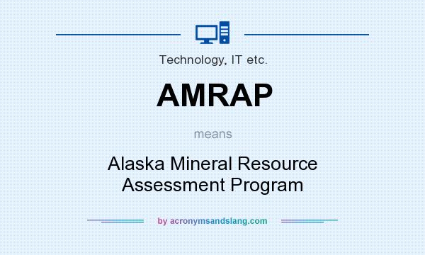 What does AMRAP mean? It stands for Alaska Mineral Resource Assessment Program