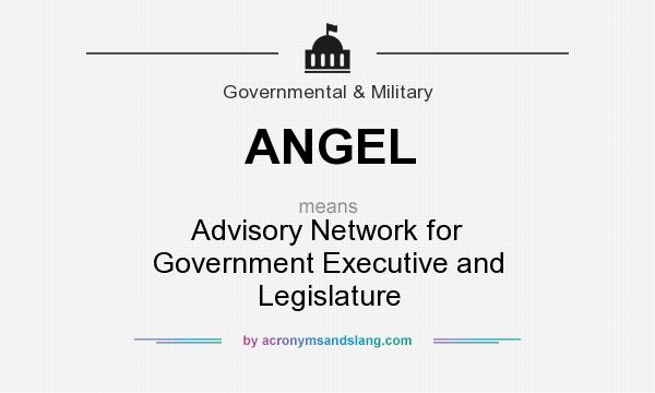 What does ANGEL mean? It stands for Advisory Network for Government Executive and Legislature
