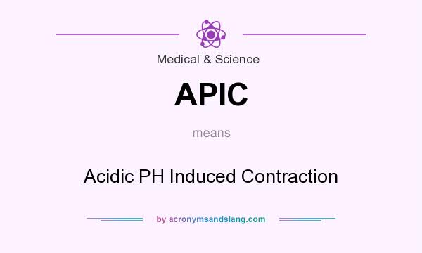 What does APIC mean? It stands for Acidic PH Induced Contraction