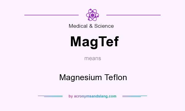 What does MagTef mean? It stands for Magnesium Teflon