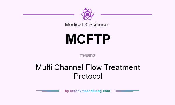 What does MCFTP mean? It stands for Multi Channel Flow Treatment Protocol