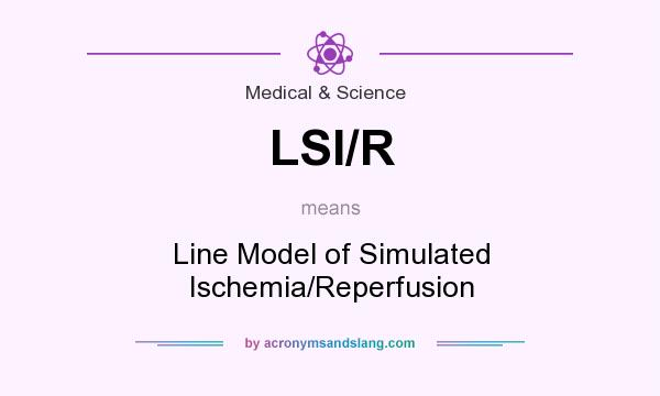 What does LSI/R mean? It stands for Line Model of Simulated Ischemia/Reperfusion
