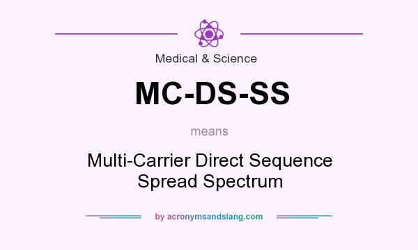 What does MC-DS-SS mean? It stands for Multi-Carrier Direct Sequence Spread Spectrum