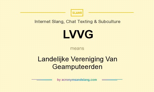 What does LVVG mean? It stands for Landelijke Vereniging Van Geamputeerden