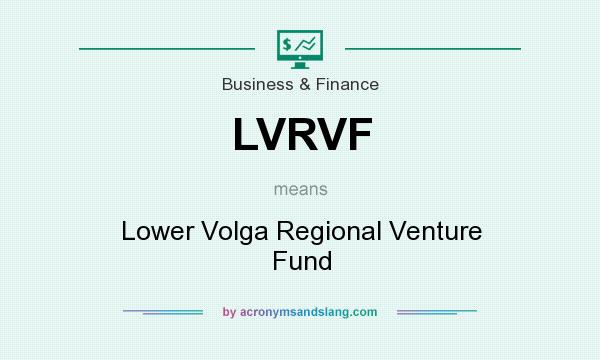 What does LVRVF mean? It stands for Lower Volga Regional Venture Fund