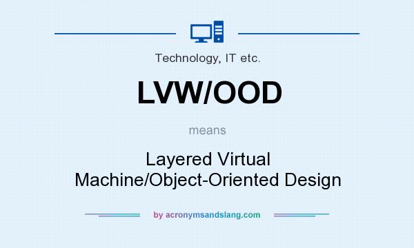 What does LVW/OOD mean? It stands for Layered Virtual Machine/Object-Oriented Design