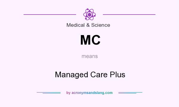 What does MC mean? It stands for Managed Care Plus