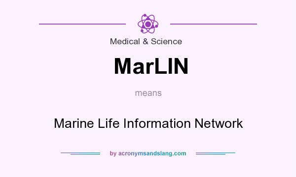 What does MarLIN mean? It stands for Marine Life Information Network