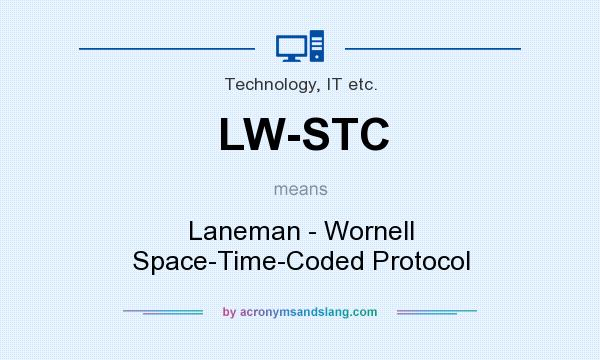 What does LW-STC mean? It stands for Laneman - Wornell Space-Time-Coded Protocol