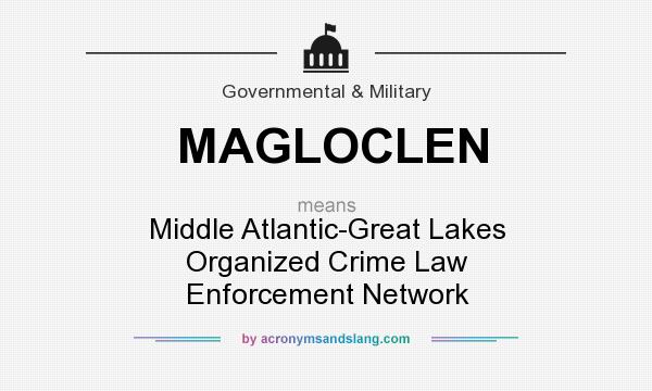 What does MAGLOCLEN mean? It stands for Middle Atlantic-Great Lakes Organized Crime Law Enforcement Network