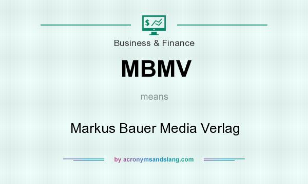 What does MBMV mean? It stands for Markus Bauer Media Verlag