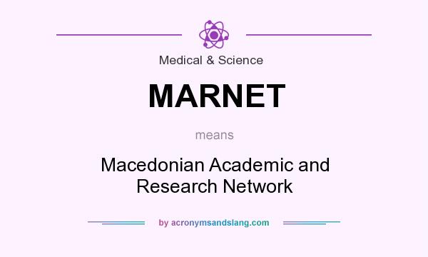 What does MARNET mean? It stands for Macedonian Academic and Research Network
