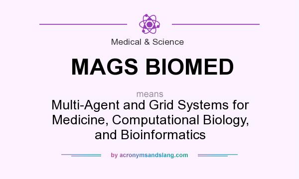 What does MAGS BIOMED mean? It stands for Multi-Agent and Grid Systems for Medicine, Computational Biology, and Bioinformatics