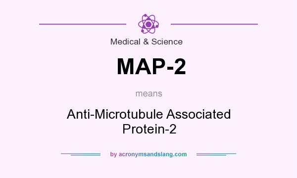 What does MAP-2 mean? It stands for Anti-Microtubule Associated Protein-2
