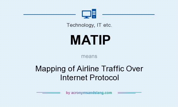 What does MATIP mean? It stands for Mapping of Airline Traffic Over Internet Protocol