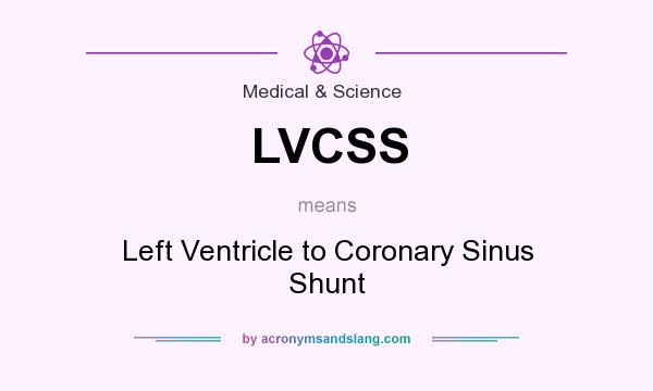 What does LVCSS mean? It stands for Left Ventricle to Coronary Sinus Shunt