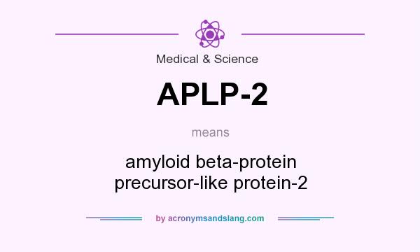 What does APLP-2 mean? It stands for amyloid beta-protein precursor-like protein-2