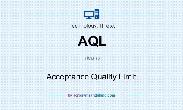 What does AQL mean? It stands for Acceptance Quality Limit