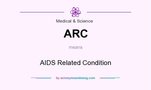What does ARC mean? It stands for AIDS Related Condition