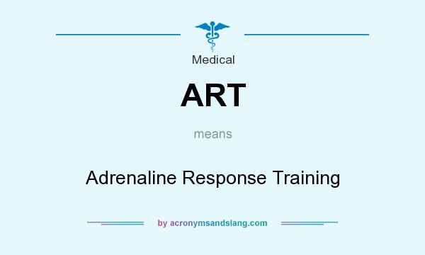 What does ART mean? It stands for Adrenaline Response Training