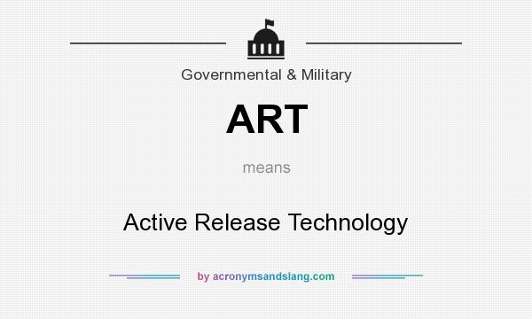 What does ART mean? It stands for Active Release Technology