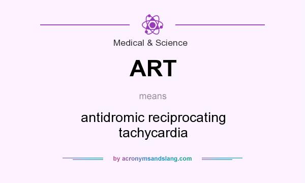 What does ART mean? It stands for antidromic reciprocating tachycardia