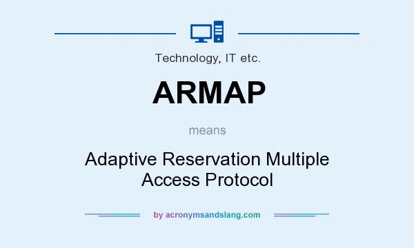 What does ARMAP mean? It stands for Adaptive Reservation Multiple Access Protocol