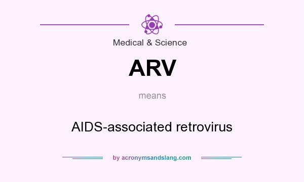 What does ARV mean? It stands for AIDS-associated retrovirus