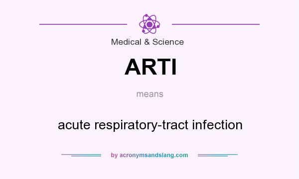 What does ARTI mean? It stands for acute respiratory-tract infection