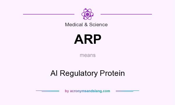 What does ARP mean? It stands for AI Regulatory Protein