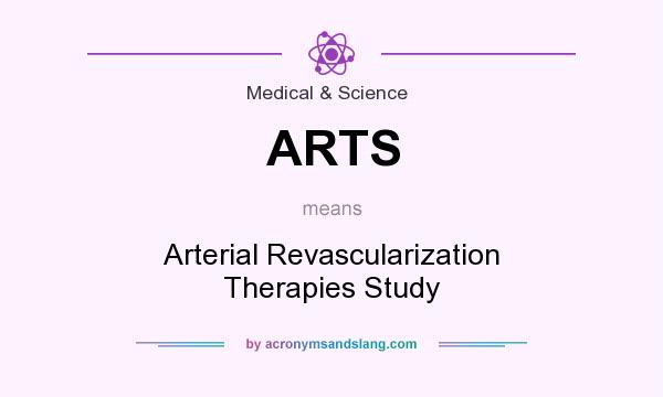 What does ARTS mean? It stands for Arterial Revascularization Therapies Study