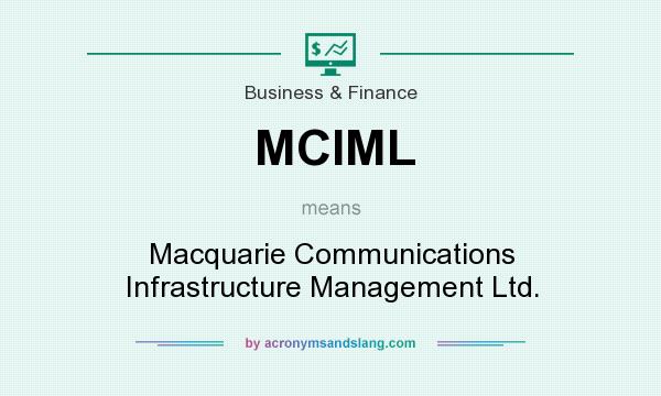 What does MCIML mean? It stands for Macquarie Communications Infrastructure Management Ltd.