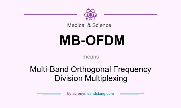 What does MB-OFDM mean? It stands for Multi-Band Orthogonal Frequency Division Multiplexing
