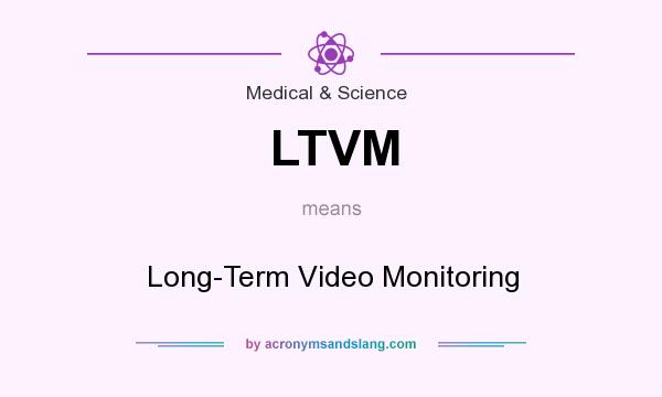 What does LTVM mean? It stands for Long-Term Video Monitoring