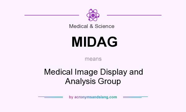 What does MIDAG mean? It stands for Medical Image Display and Analysis Group