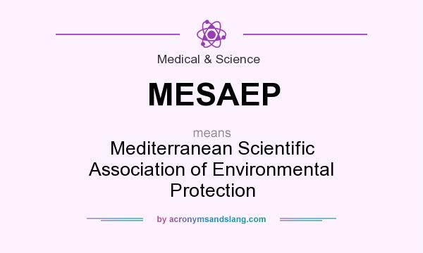What does MESAEP mean? It stands for Mediterranean Scientific Association of Environmental Protection