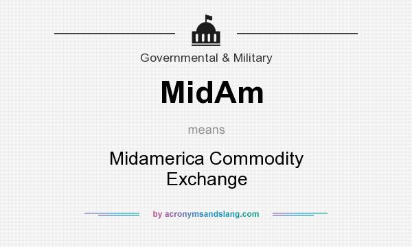 What does MidAm mean? It stands for Midamerica Commodity Exchange