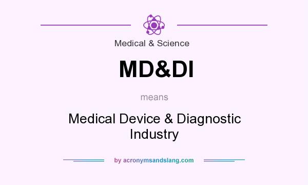 What does MD&DI mean? It stands for Medical Device & Diagnostic Industry