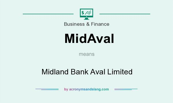 What does MidAval mean? It stands for Midland Bank Aval Limited