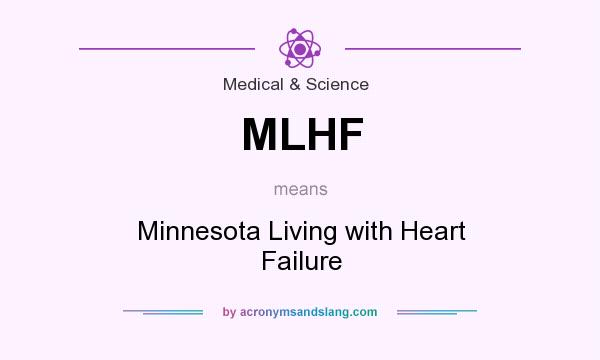 What does MLHF mean? It stands for Minnesota Living with Heart Failure