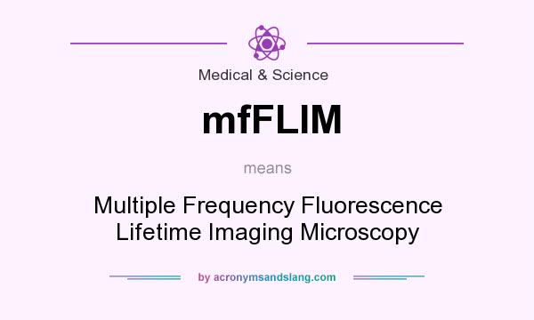 What does mfFLIM mean? It stands for Multiple Frequency Fluorescence Lifetime Imaging Microscopy