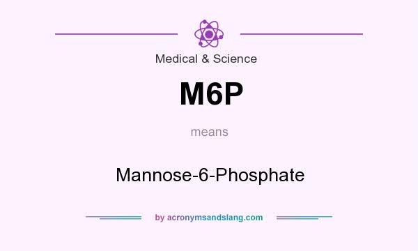 What does M6P mean? It stands for Mannose-6-Phosphate