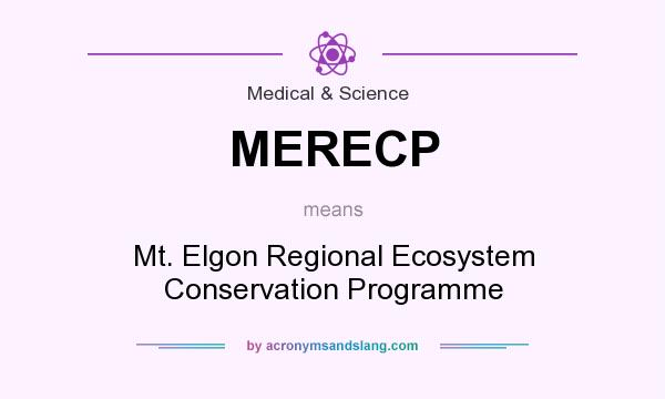 What does MERECP mean? It stands for Mt. Elgon Regional Ecosystem Conservation Programme