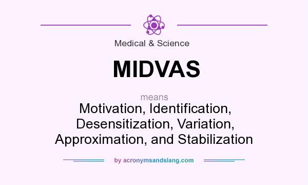 What does MIDVAS mean? It stands for Motivation, Identification, Desensitization, Variation, Approximation, and Stabilization