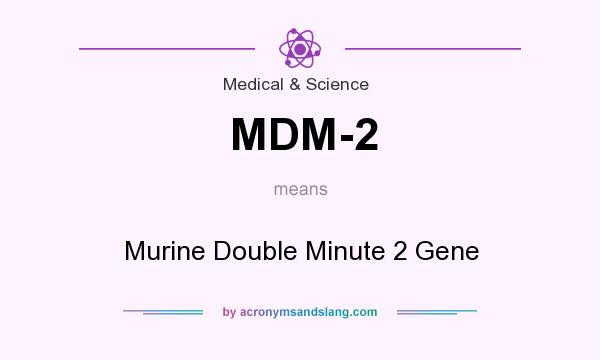What does MDM-2 mean? It stands for Murine Double Minute 2 Gene