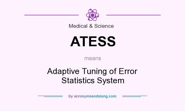 What does ATESS mean? It stands for Adaptive Tuning of Error Statistics System