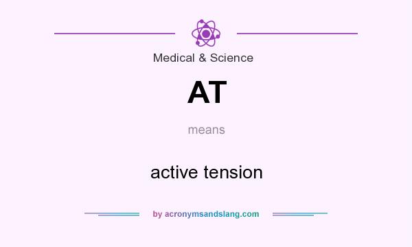What does AT mean? It stands for active tension