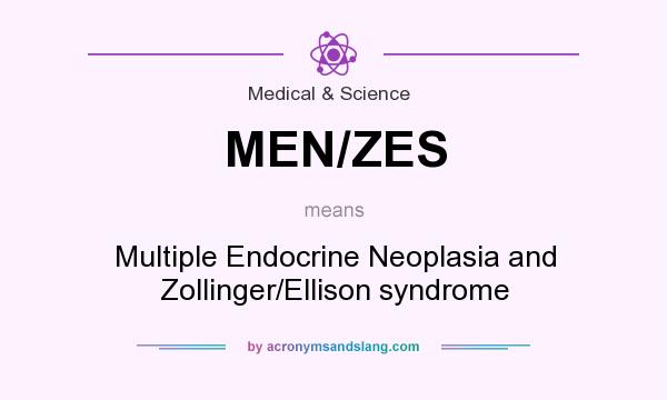 What does MEN/ZES mean? It stands for Multiple Endocrine Neoplasia and Zollinger/Ellison syndrome